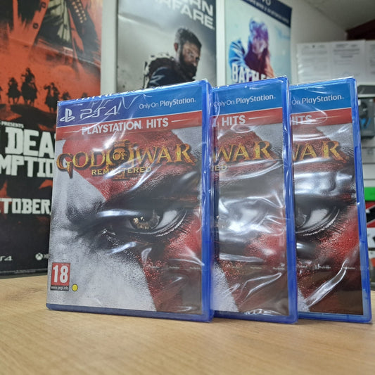 God of War 3 III Remastered PS4 Playstation 4