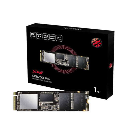 ADATA SSD 1TB SX8200 PRO PCIe M.2 R/W 3500/3000MBs