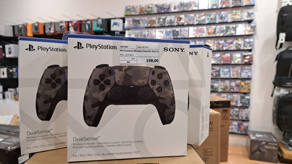 PS5 Dualsense Kontroler Joystick Grey Camo