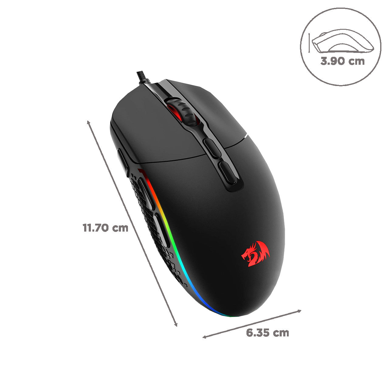 Miš ReDragon - Invader M719 RGB