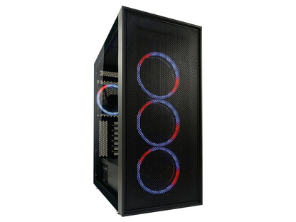 Kuciste LC-Power 802B ATX + 4x120mm RGB Fans