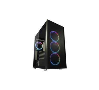 Kuciste LC-Power 802B ATX + 4x120mm RGB Fans