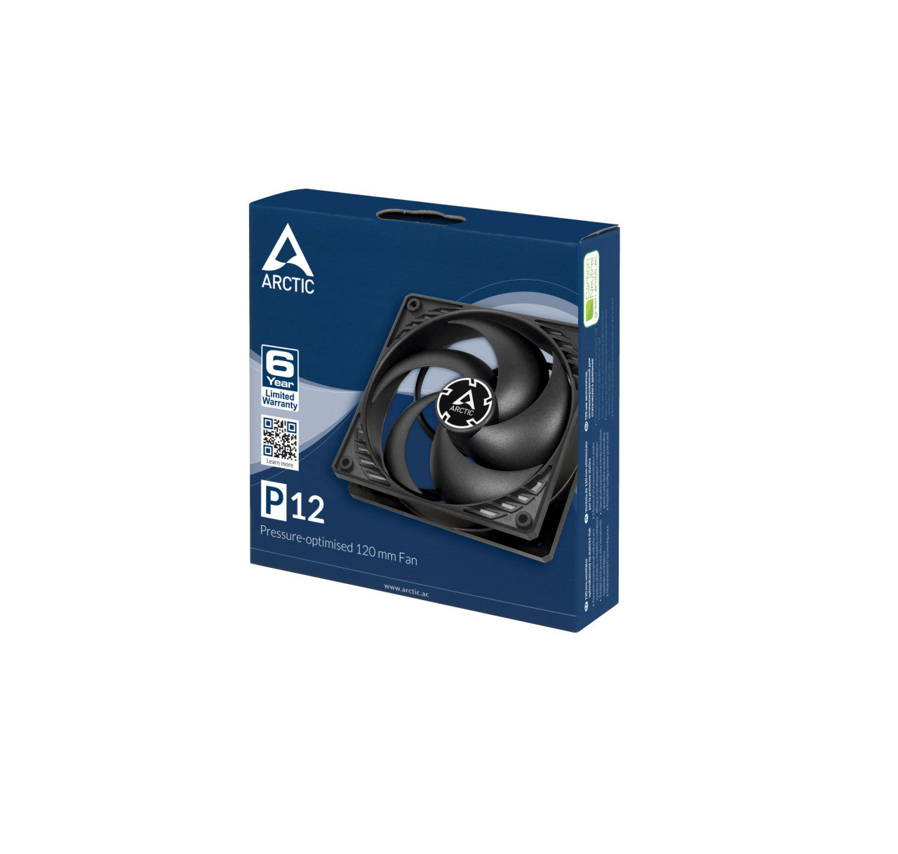 Arctic Case Cooler Fan P12 120 mm Pressure-optimised