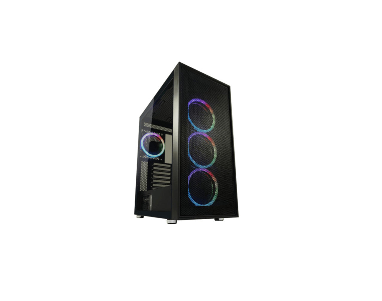 Kuciste LC-Power 802B ATX + 4x120mm RGB Fans