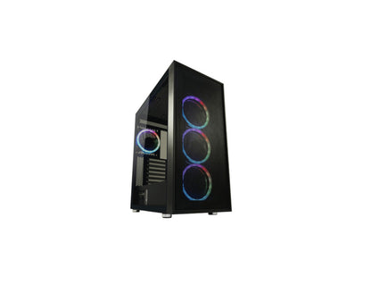 Kuciste LC-Power 802B ATX + 4x120mm RGB Fans