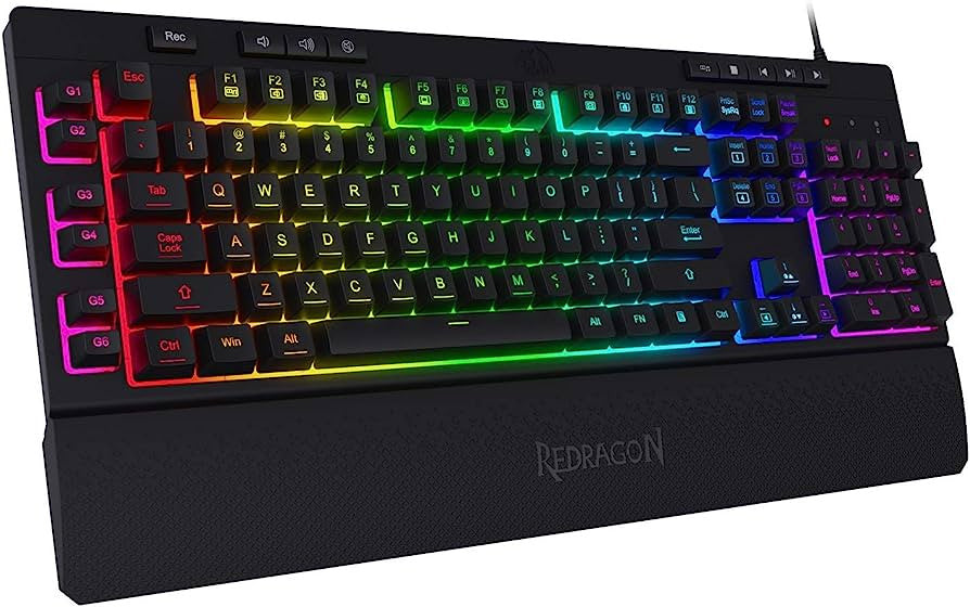 Tastatura ReDragon Shiva K512 RGB sa naslonom
