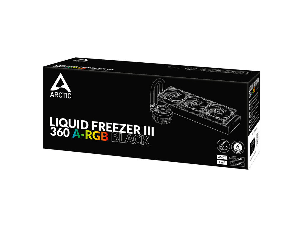 Arctic CPU Cooler Liquid Freezer III 360 A-RGB AIO