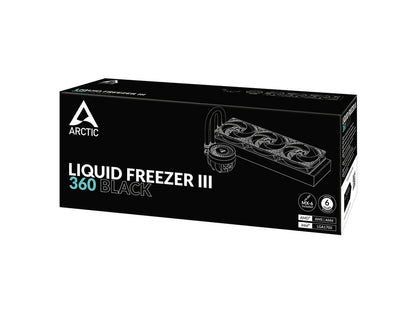 Arctic Cooler Liquid Freezer III 360 Black AIO