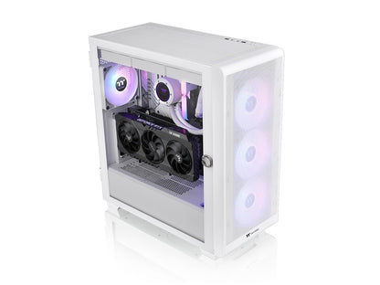 Kuciste Thermaltake S250 TG ARGB Snow Mid tower 4x Fan
