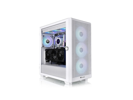 Kuciste Thermaltake S250 TG ARGB Snow Mid tower 4x Fan
