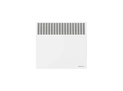 White Atlantic F620 1500W convector heater with vented top panel for efficient space heating.