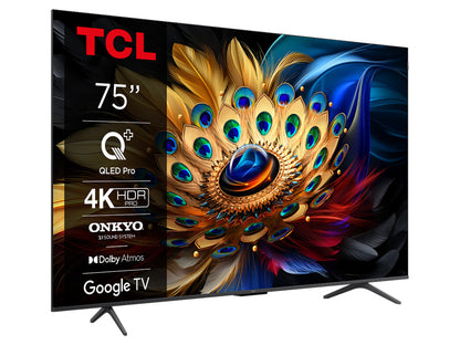 Televizor TCL 75" 75C655 4K QLED 144Hz VRR