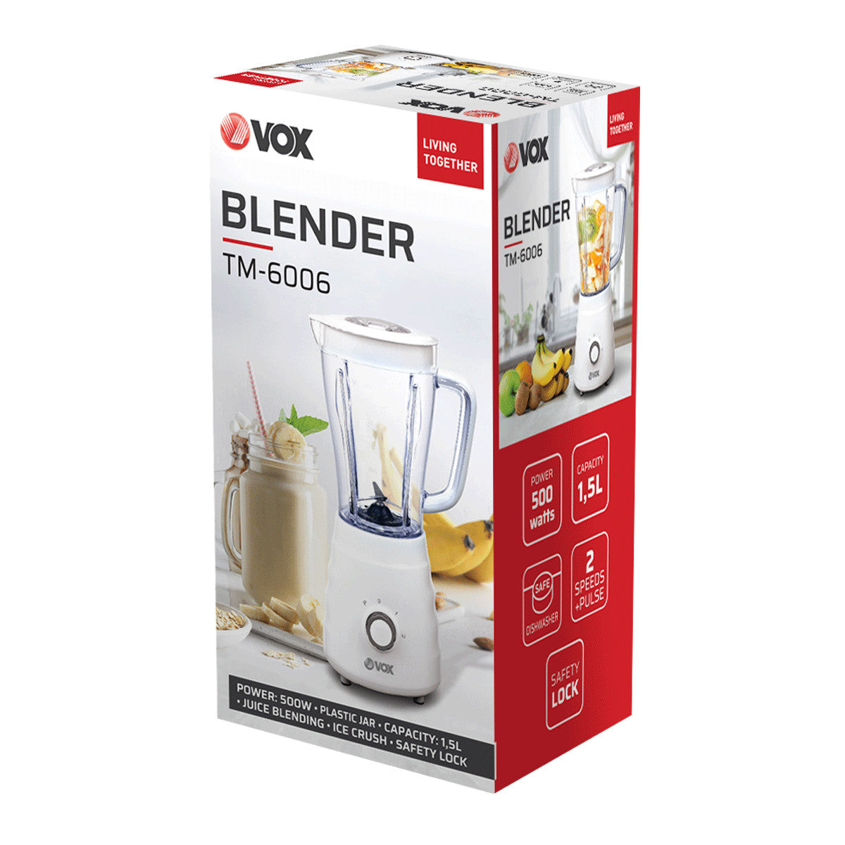 VOX Blender 500W 1.5l TM-6006