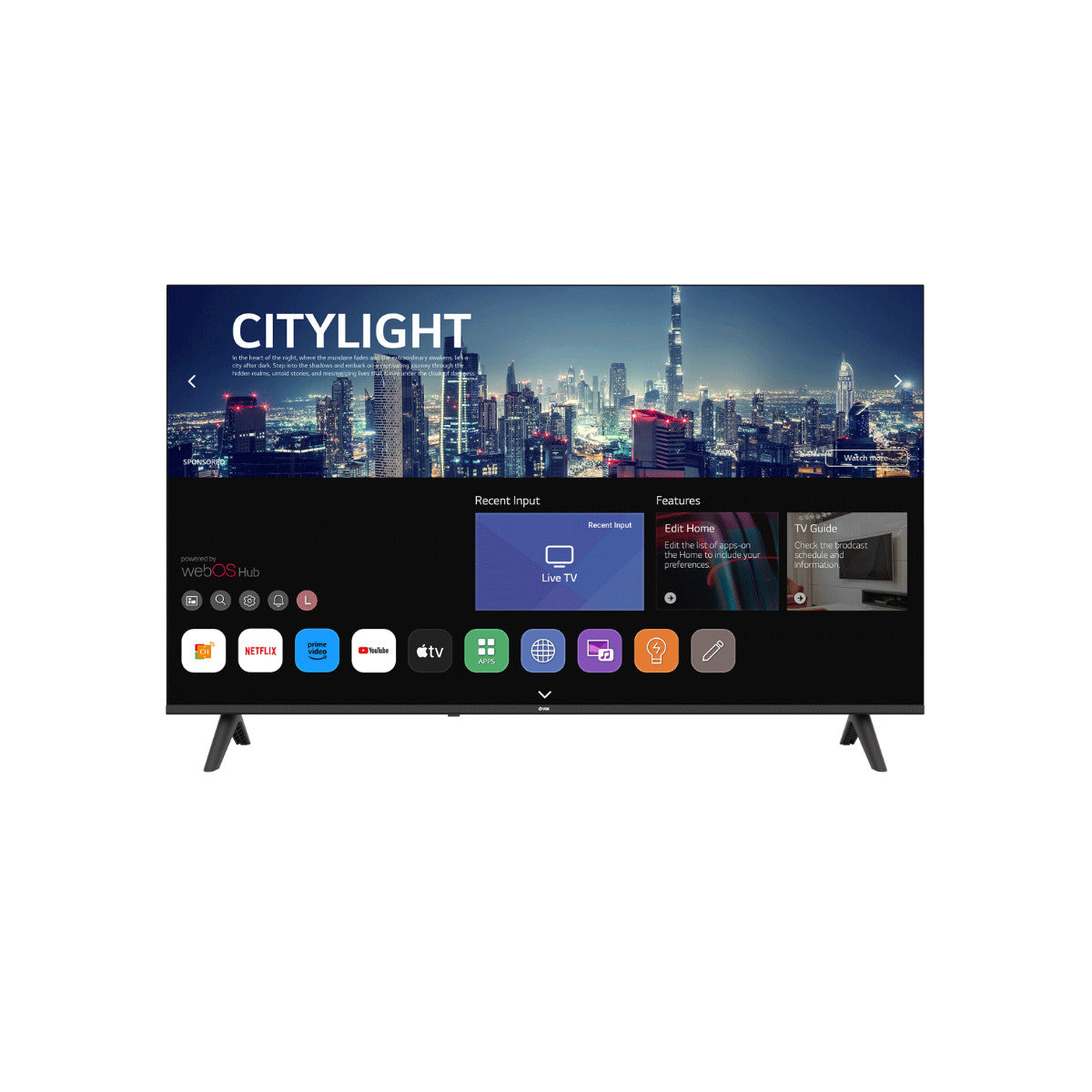 VOX TV Smart Televizor 50" UHD 50WOS684B 4K webOS DOLBY