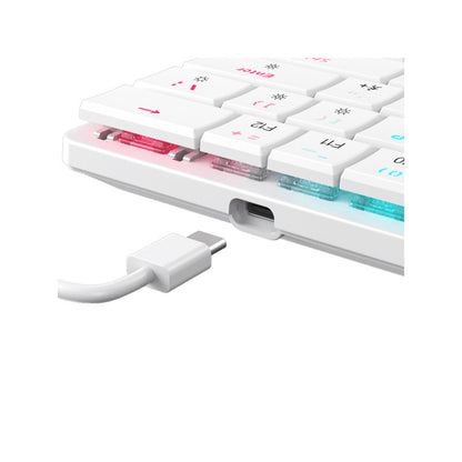 Mehanicka Tastatura White Shark NAGAMAKI Bijela RED SW