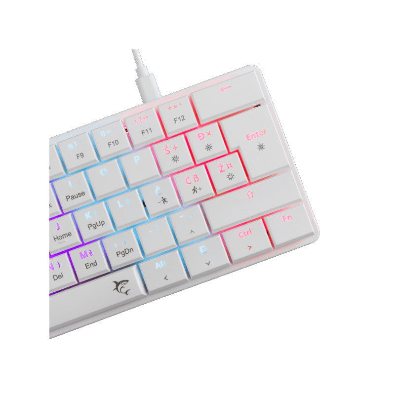Mehanicka Tastatura White Shark NAGAMAKI Red sw HR