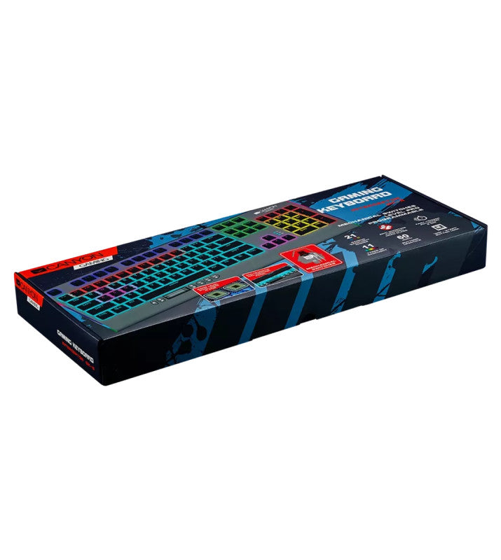Mehanicka Tastatura CANYON GK-8 RGB MX Red
