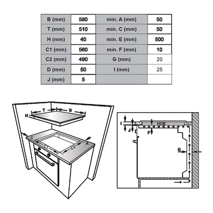Ugradbena ploca VOX EBC410DB EBC 410 DB