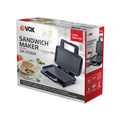 Toster Aparat za sendviče VOX SM 2096 M 900W 29x15cm