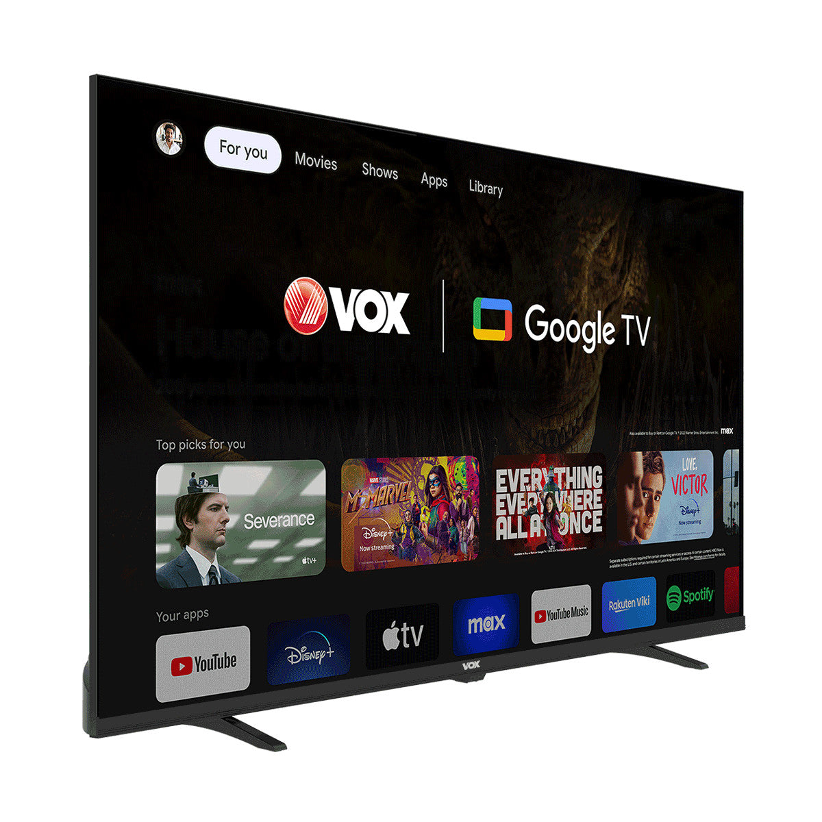 VOX LED TV 40" 40GOF080B SMART ANDROID