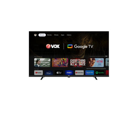 VOX LED TV 40" 40GOF080B SMART ANDROID