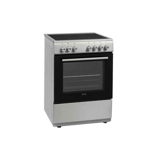 VOX Štednjak Šporet CHT 6205 IX stainless steel portable stove with turbo oven and glass door