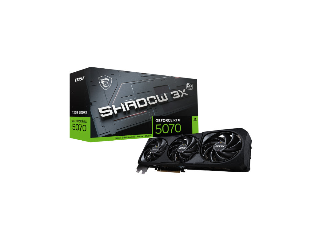 Graficka karta MSI RTX 5070 RTX5070 12GB SHADOW 3X OC