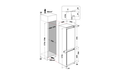 Ugradbeni Frizider Whirlpool