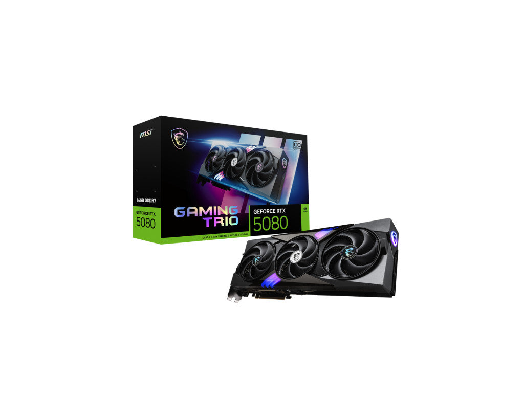 Graficka karta MSI RTX 5080 RTX5080 Trio OC 16GB GDDR7