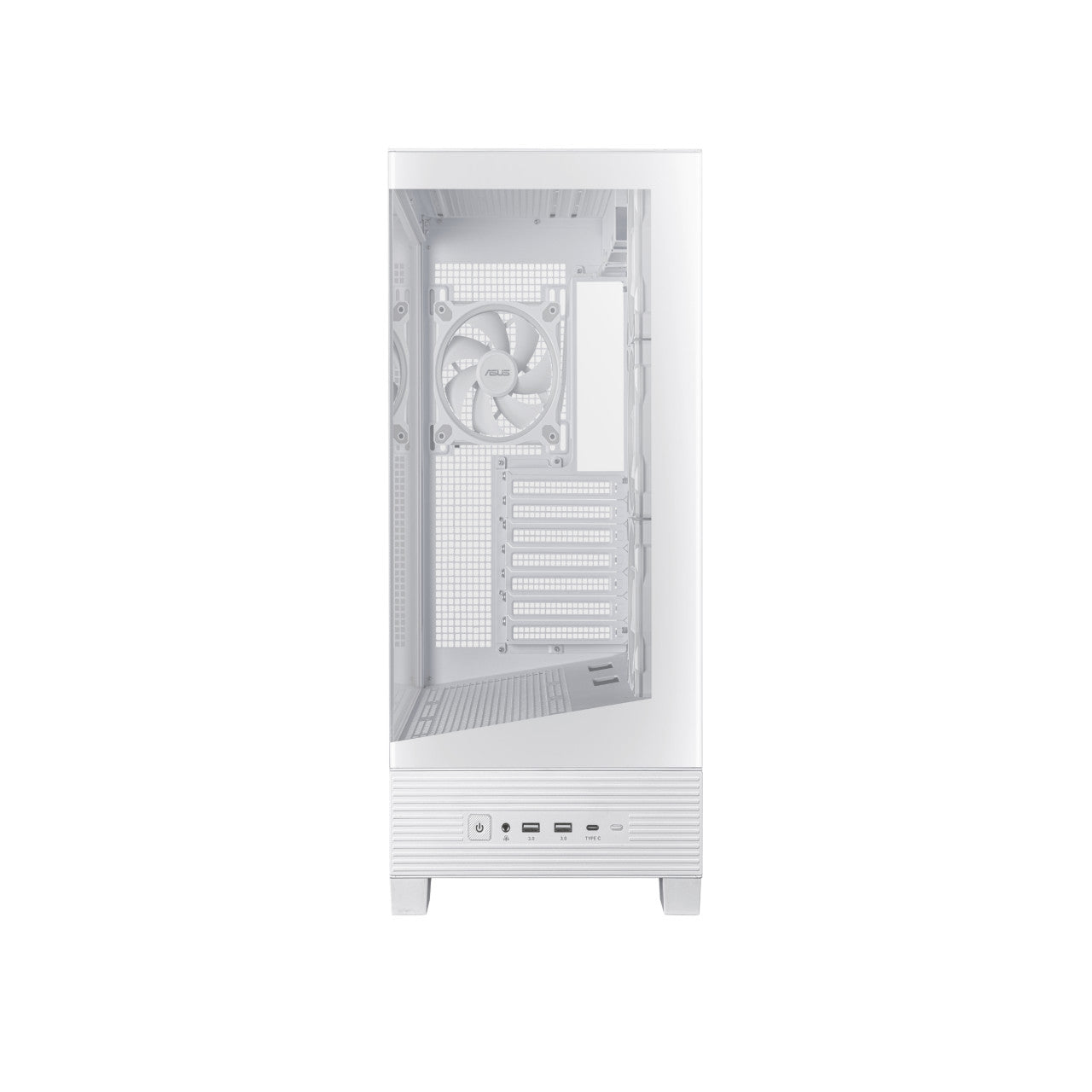 Kuciste ASUS A31 PLUS TG ARGB WHT Mid-tower 4x ARGB 120mm fans