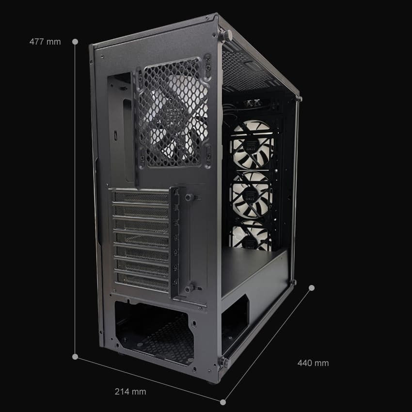 Kuciste LC-Power 709B Solar System X ATX Midi Tower