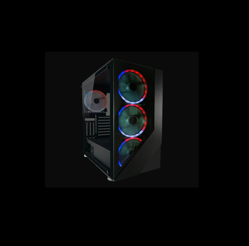 Kuciste LC-Power 803B Shaded X ATX 4x140 ARGB Fan