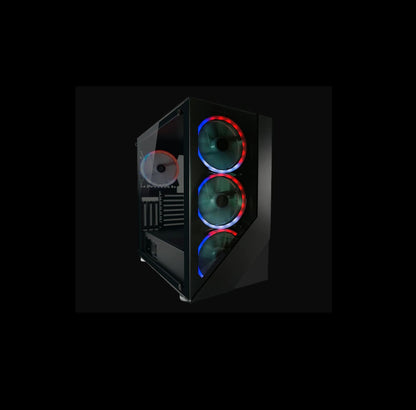 Kuciste LC-Power 803B Shaded X ATX 4x140 ARGB Fan