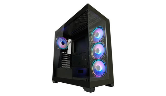 Kuciste LC-Power 715B Midi Tower ATX 4x ARGB Fan