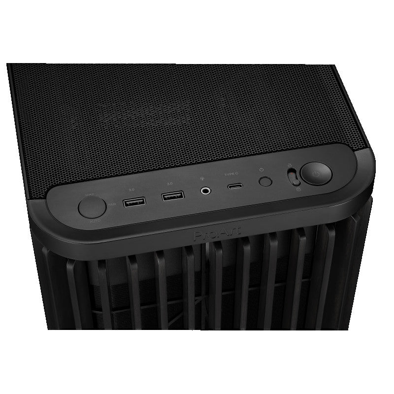 Kuciste ASUS PA401 WOOD TG ATX 3x Fan