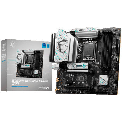 MSI Matična ploča B760M GAMING PLUS WIFI LGA1700 4x DDR5