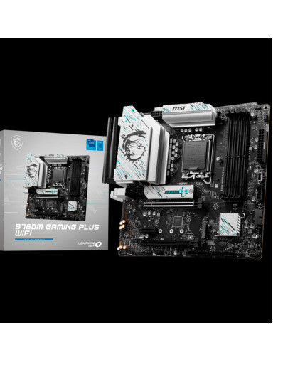 MSI Matična ploča B760M GAMING PLUS WIFI LGA1700 4x DDR5