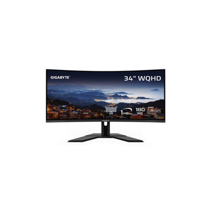 Gigabyte Monitor G34WQCP 34" VA 1500R 180Hz 1ms
