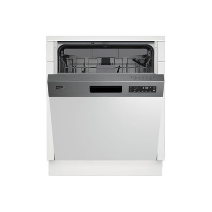 Poluugradbena sudomašina BEKO 60cm BDSN 28530 X 6 Prog 15 Set.