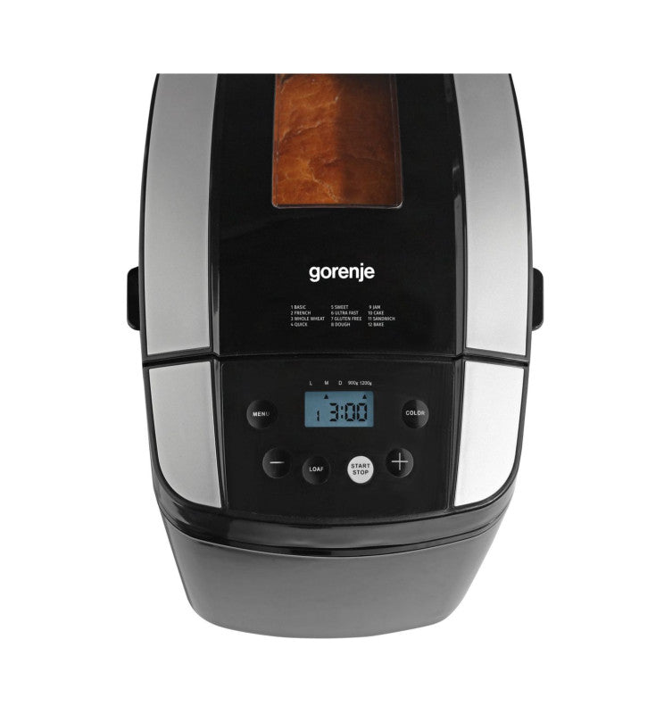 Pekac Hljeba GORENJE BM1210BK 800W 2 veličine 12 programa