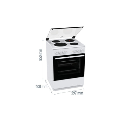 Gorenje štednjak šporet 60cm GE6A40WB Ventilatorska pećnica