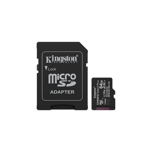 SD Kartica Kingston MicroSD 64GB Canvas Select Plus 100MBs