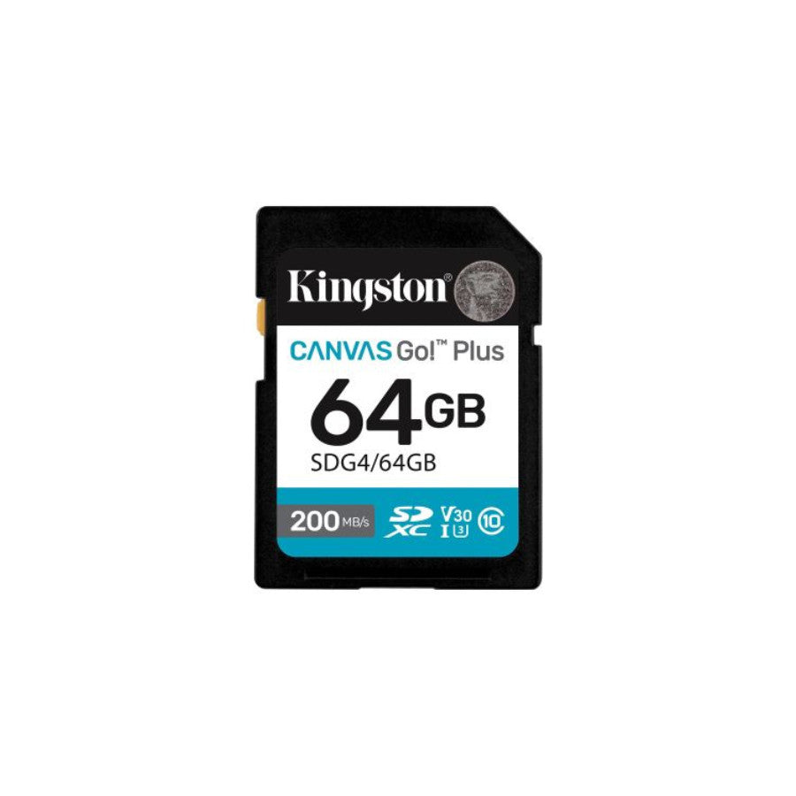 Memorijska SD Katica Kingston 64GB CanvasGoPlus 200/100MB/s