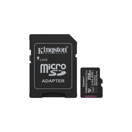 Kingston memorijska kartica microSD 256GB Canvas Select Plus