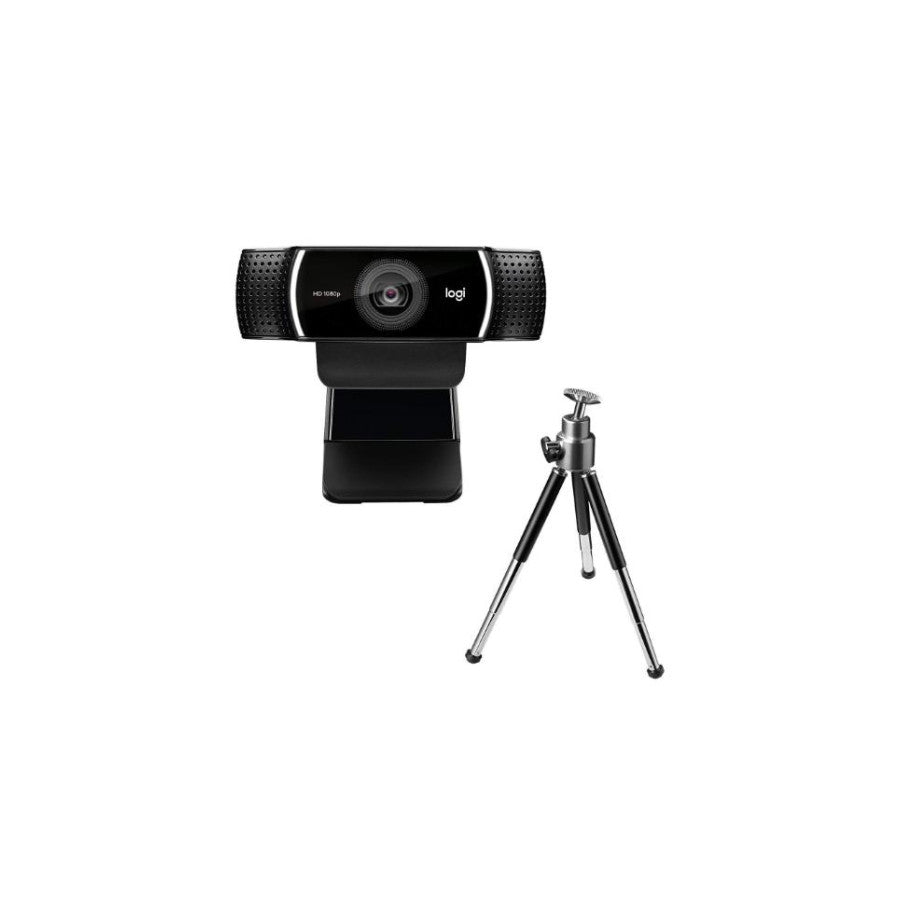 LOGITECH C922 Pro Stream Webcam Tripod Web Kamera FHD