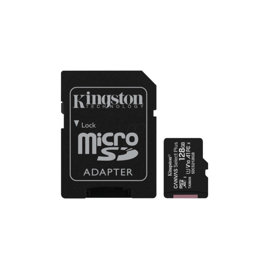 Memorijska kartica Kingston microSD 128GB Canvas Select Plus