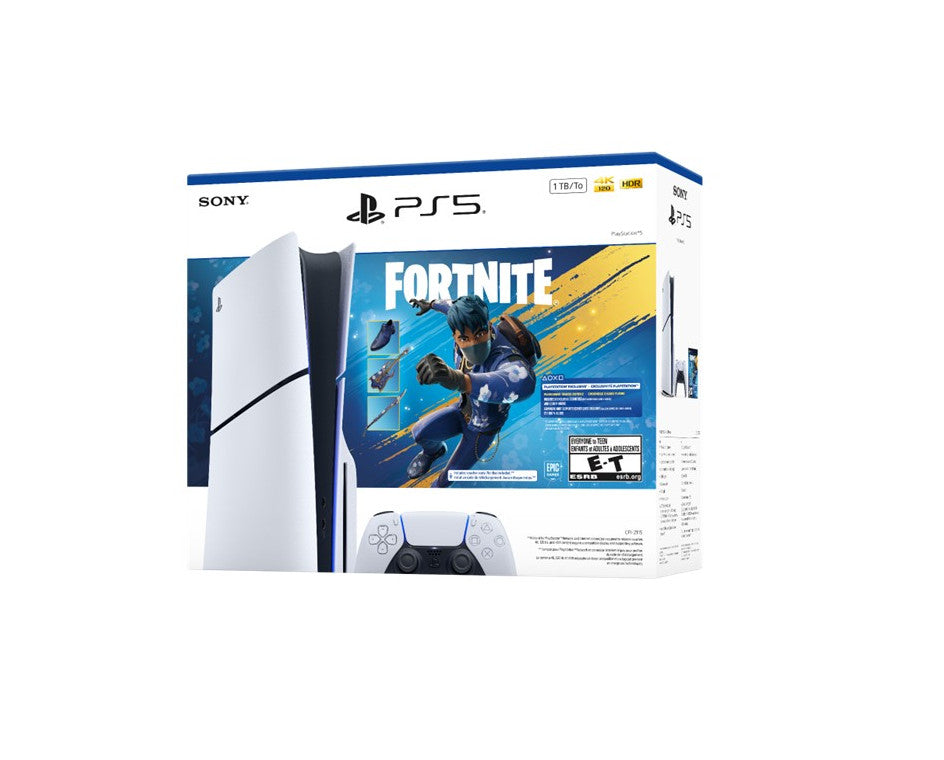 Sony Playstation 5 PS5 Slim E-Chassis + Fortnite Flowering Chaos