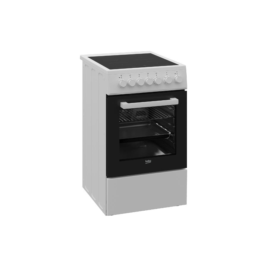 Beko štednjak šporet FSS 57100 GW 50cm Staklokeramička