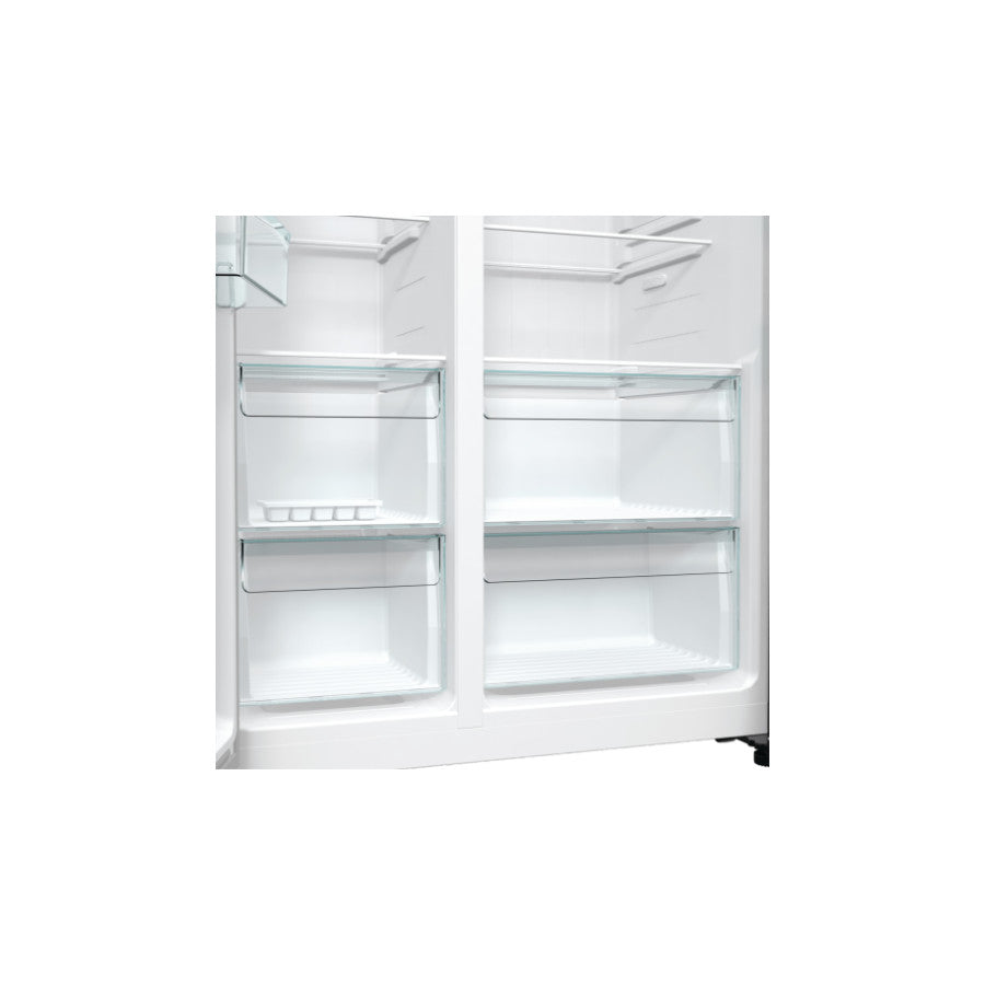 Sidy by Side Frizider GORENJE NRR9185EAXLWD 178cm
