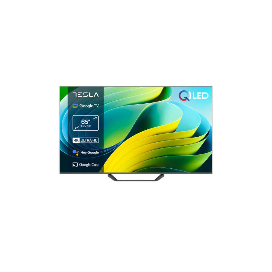 TESLA SMART Televizor QLED 65" Q65E655GUS Google TV 4K + GRATIS NOSAČ